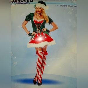 NWOT Santa's Helper Costume from California Costumes